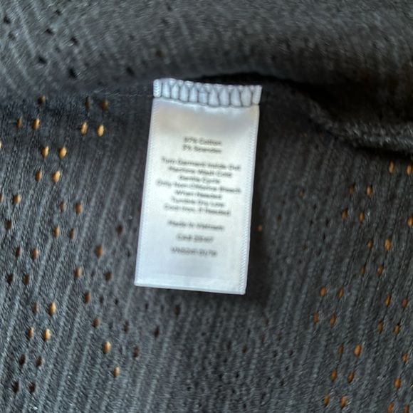 T by Talbots Diamond Textured Open Front Cardigan Black Sz M NWOT - Picture 6 of 11